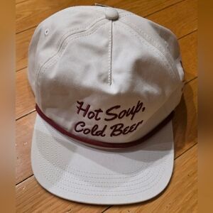 Hot Soup, Cold Beer trucker hat